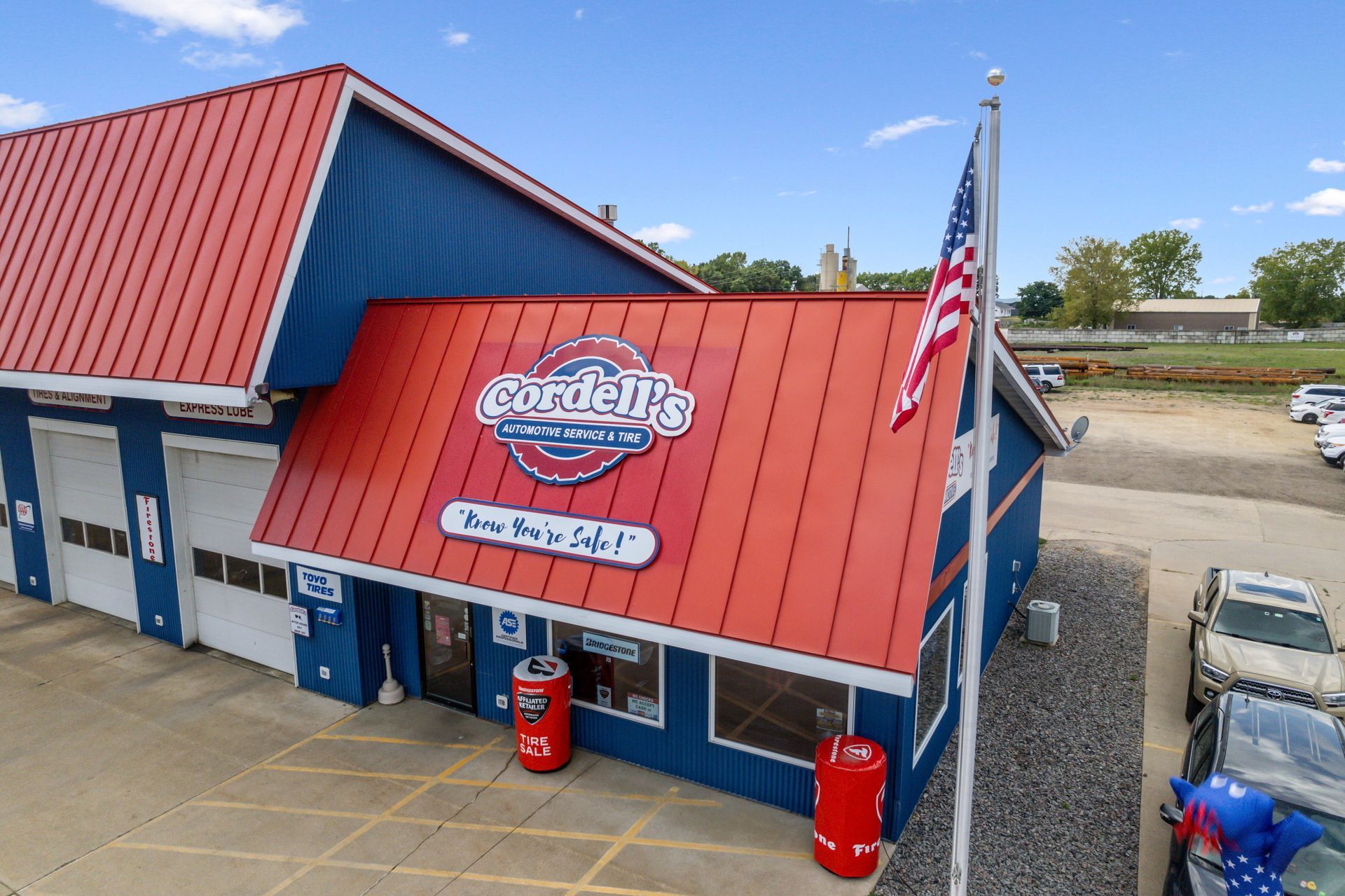 Shop front | Cordell's Automotive Service & Tire