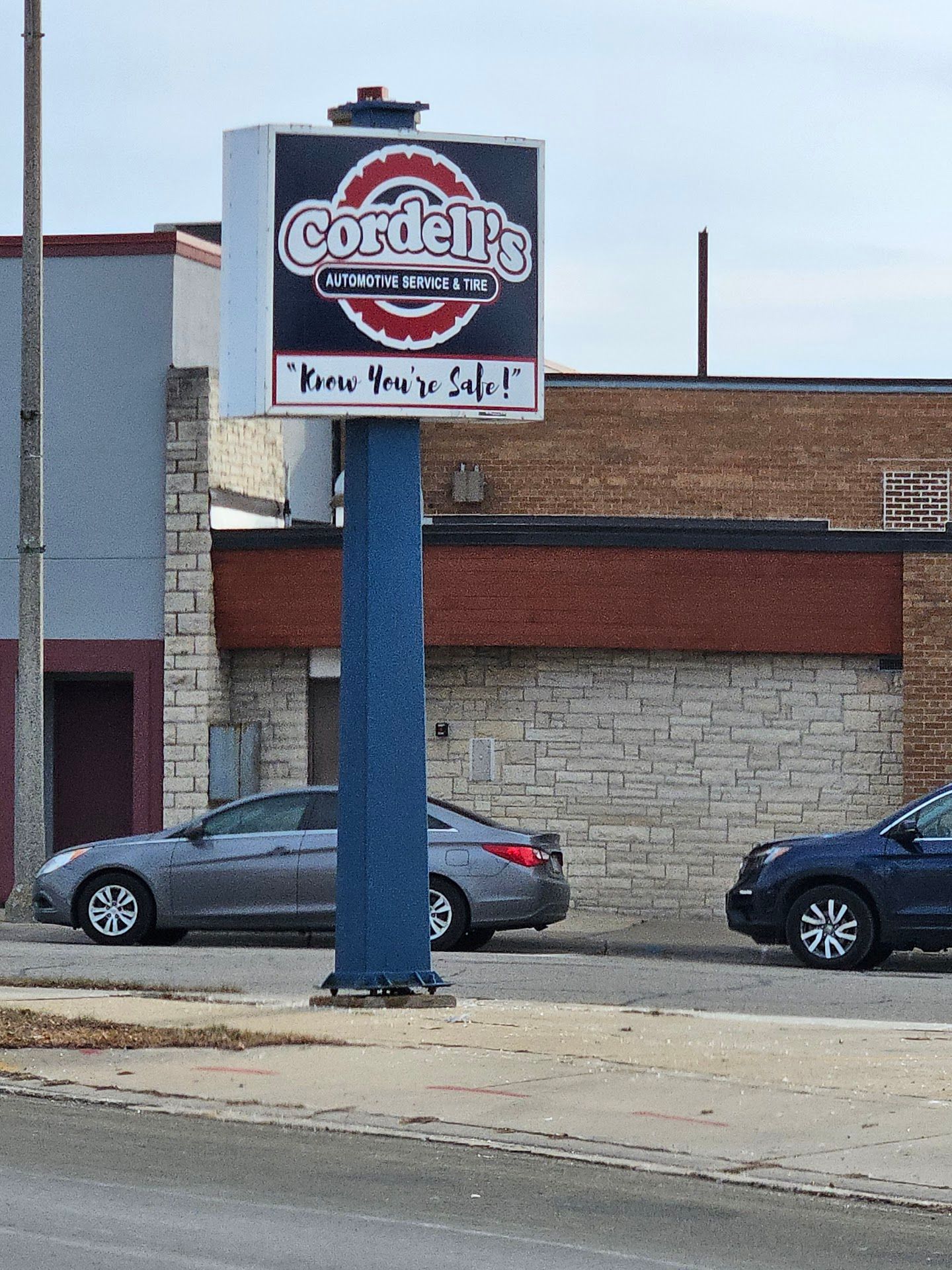 Portage Sign | Cordell's Automotive Service & Tire