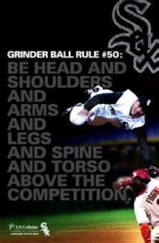 White Sox Grinder Ball Rules origin