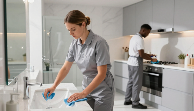 Bathroom and Kitchen Cleaning
