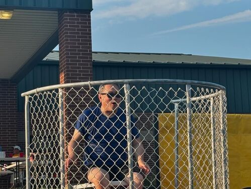 A Dunk Tank From Fairview Church of Christ's Back to School Event in Columbia, MO