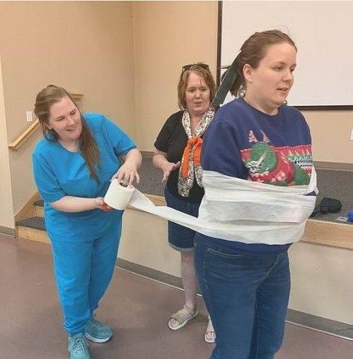 People From Fairview Church of Christ Playing a Game From Their Summer Event in Columbia, MO.