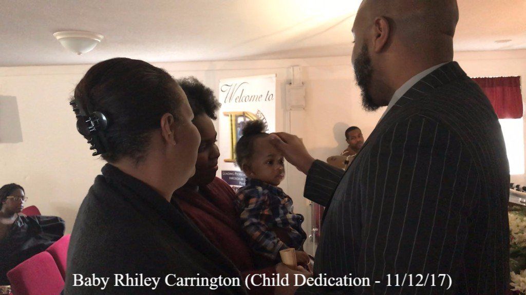 Baby Rhiley Carrington (Child Dedication - 11/12/2017)