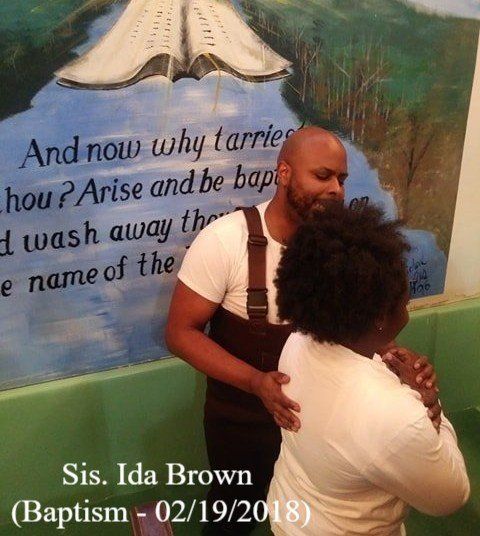 Sis. Ida Brown (Baptism - 02/19/2018)
