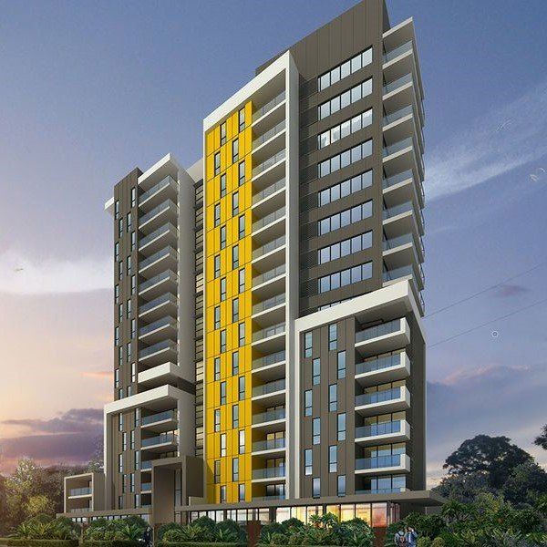Artist impression of 1 Bigge Street, Liverpool NSW