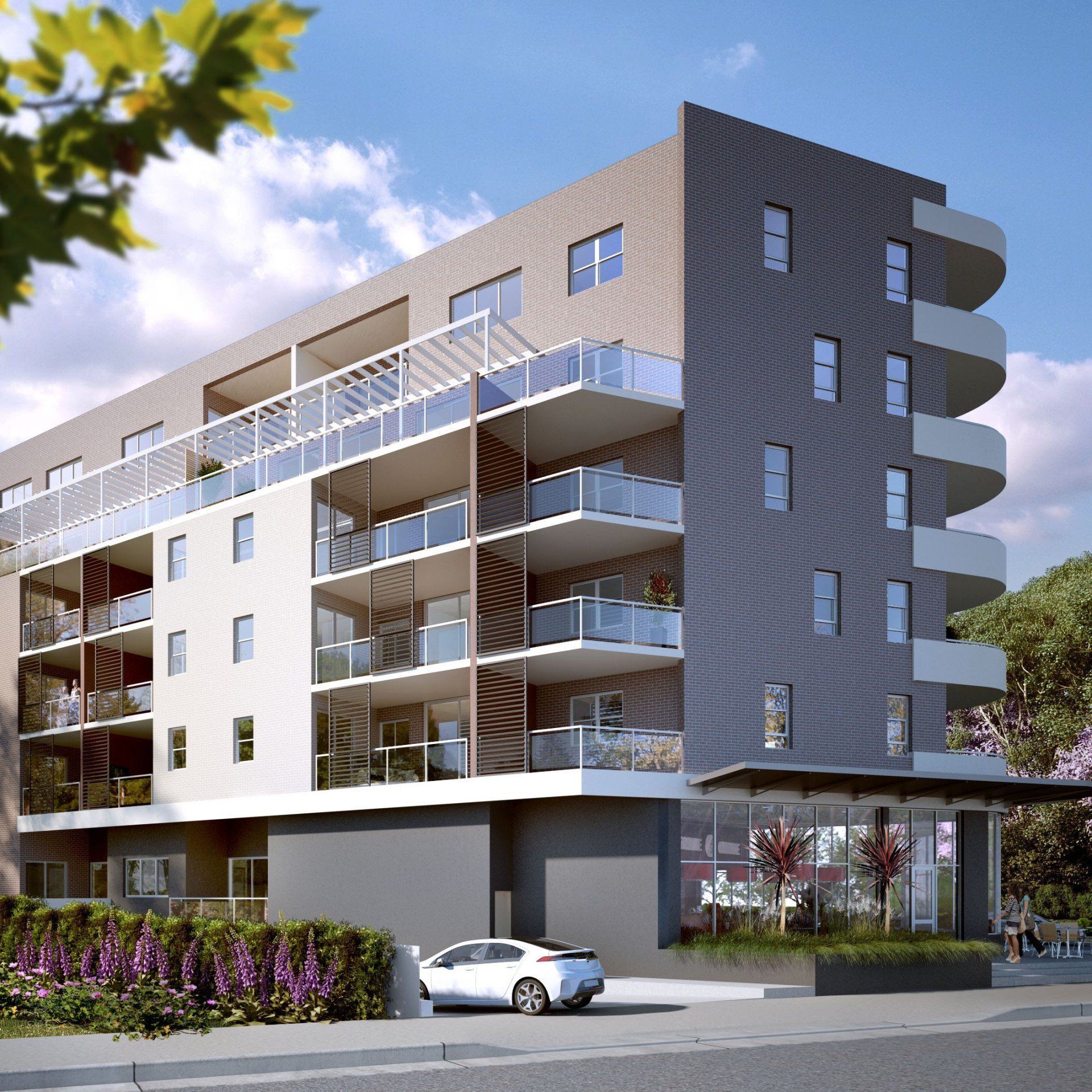 Artist impression of 94-96 Railway Parade, Merrylands NSW