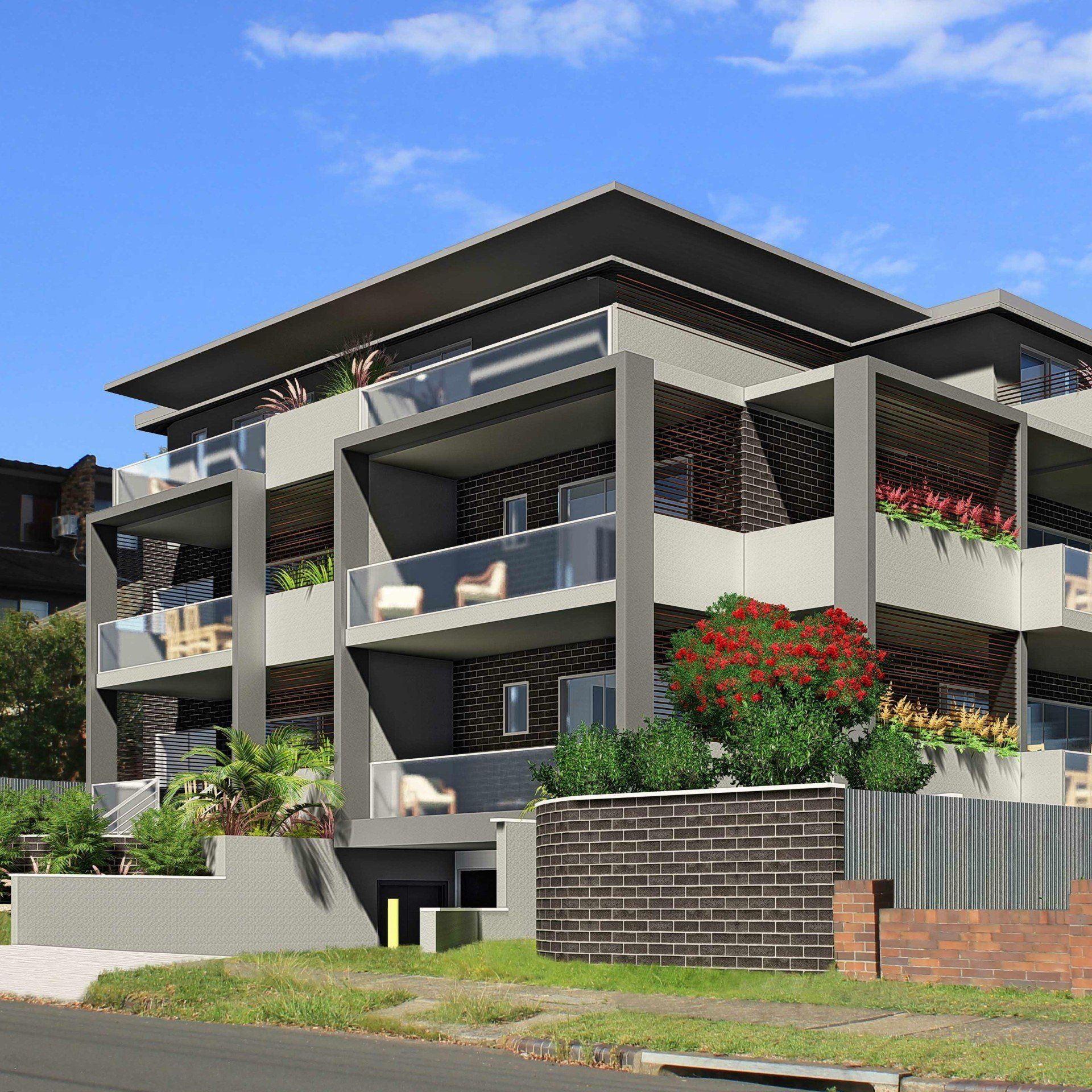 Artist 's impression of 39-41 Rosa Street, Oatley NSW