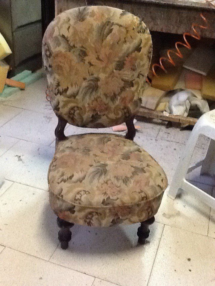 poltrona da rivestire