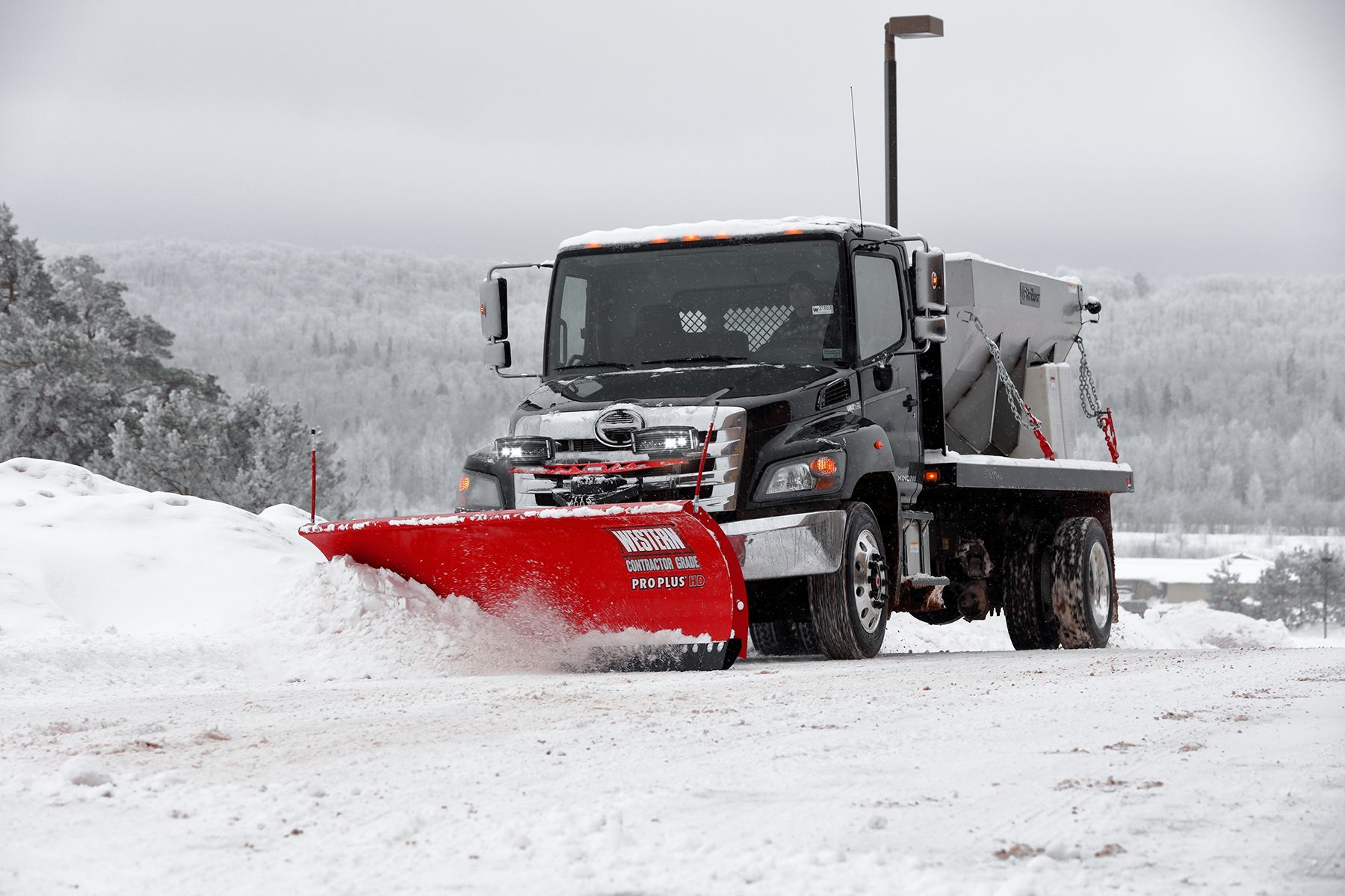 Snow Plow Clearing — Destin, FL — Destin Discount Granite And Cabinets