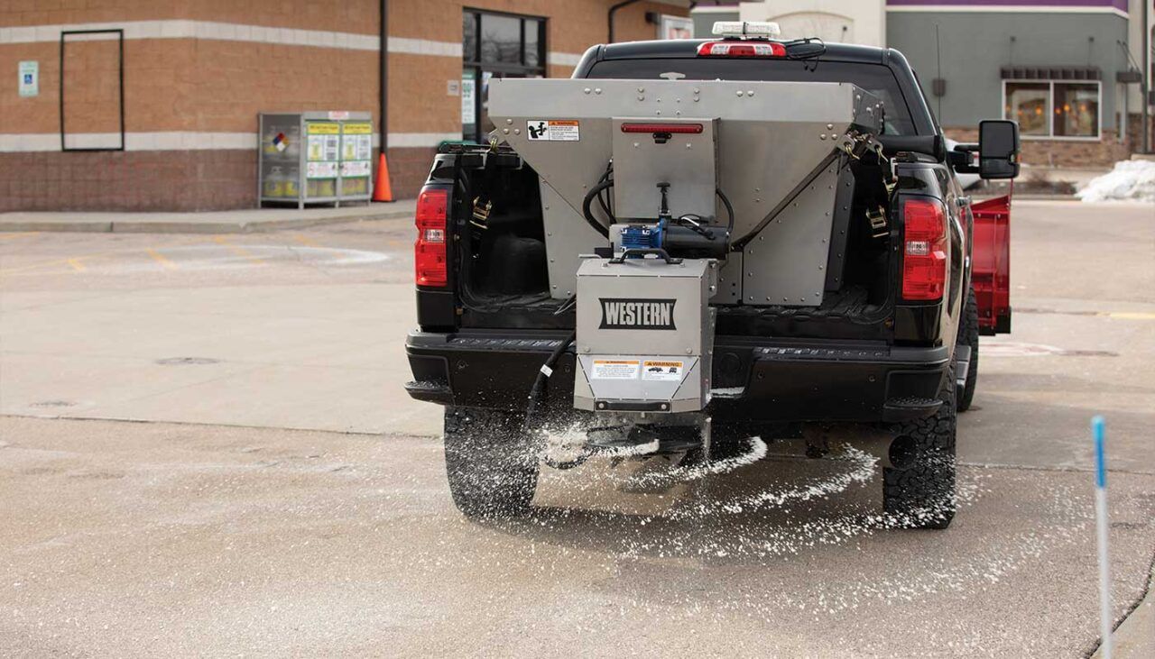 Salt Spreader Truck — Destin, FL — Destin Discount Granite And Cabinets