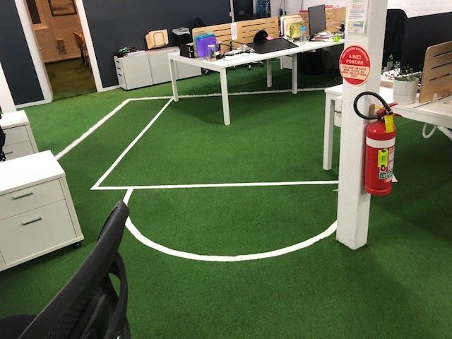 indoor artificial grass sports floor office