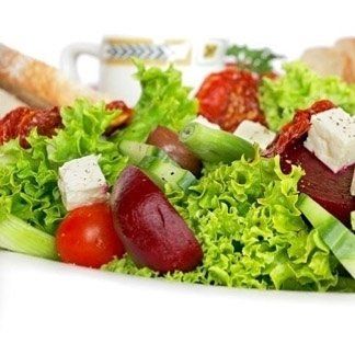 insalata con bietola e feta