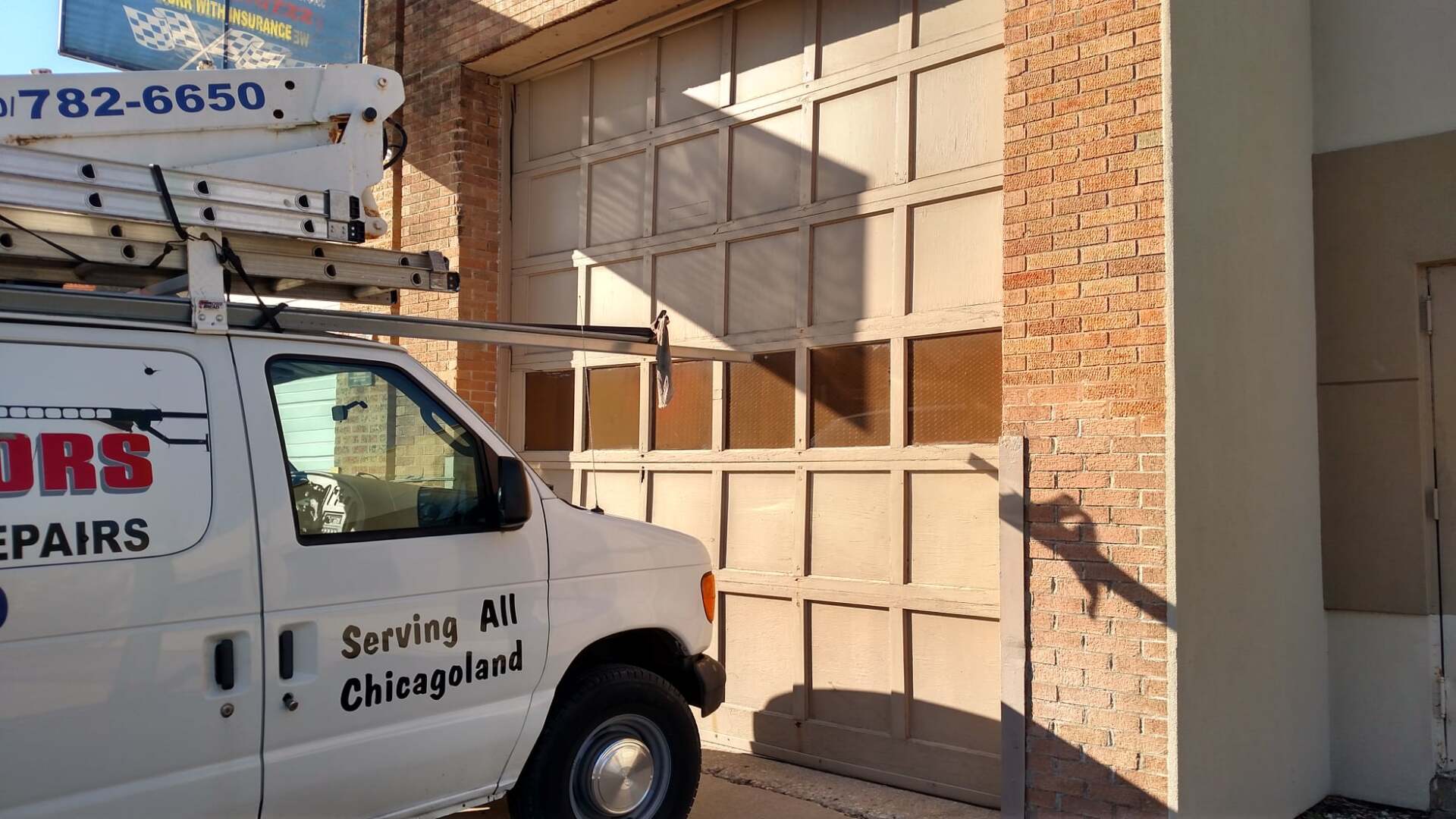 Living room with sofas and table after property maintenance