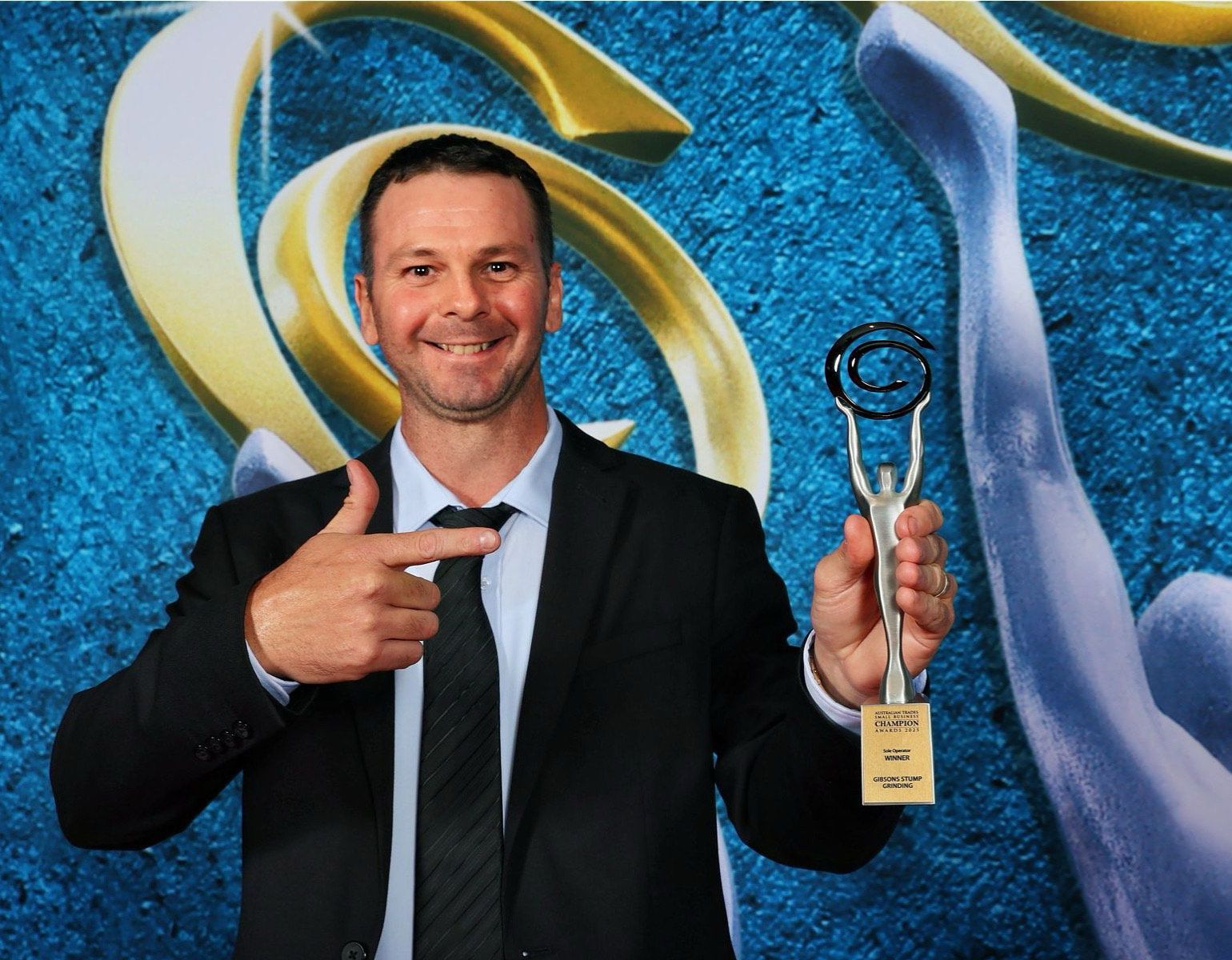 Winner Sole Trader of the Year 2025 - Gibson's Stump Grinding