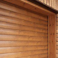 wooden roller doors for garage