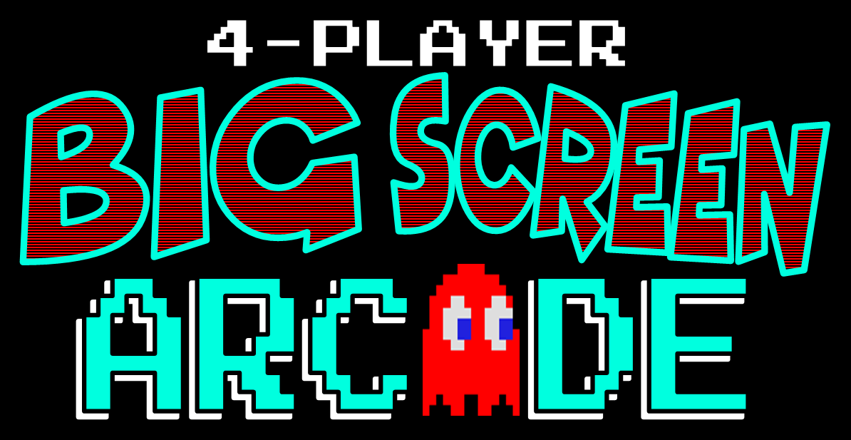 big screen arcade machine