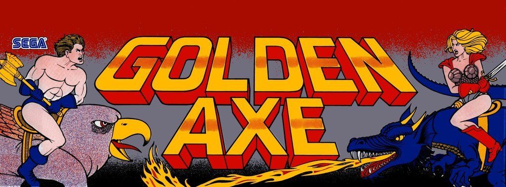golden axe arcade machine hire