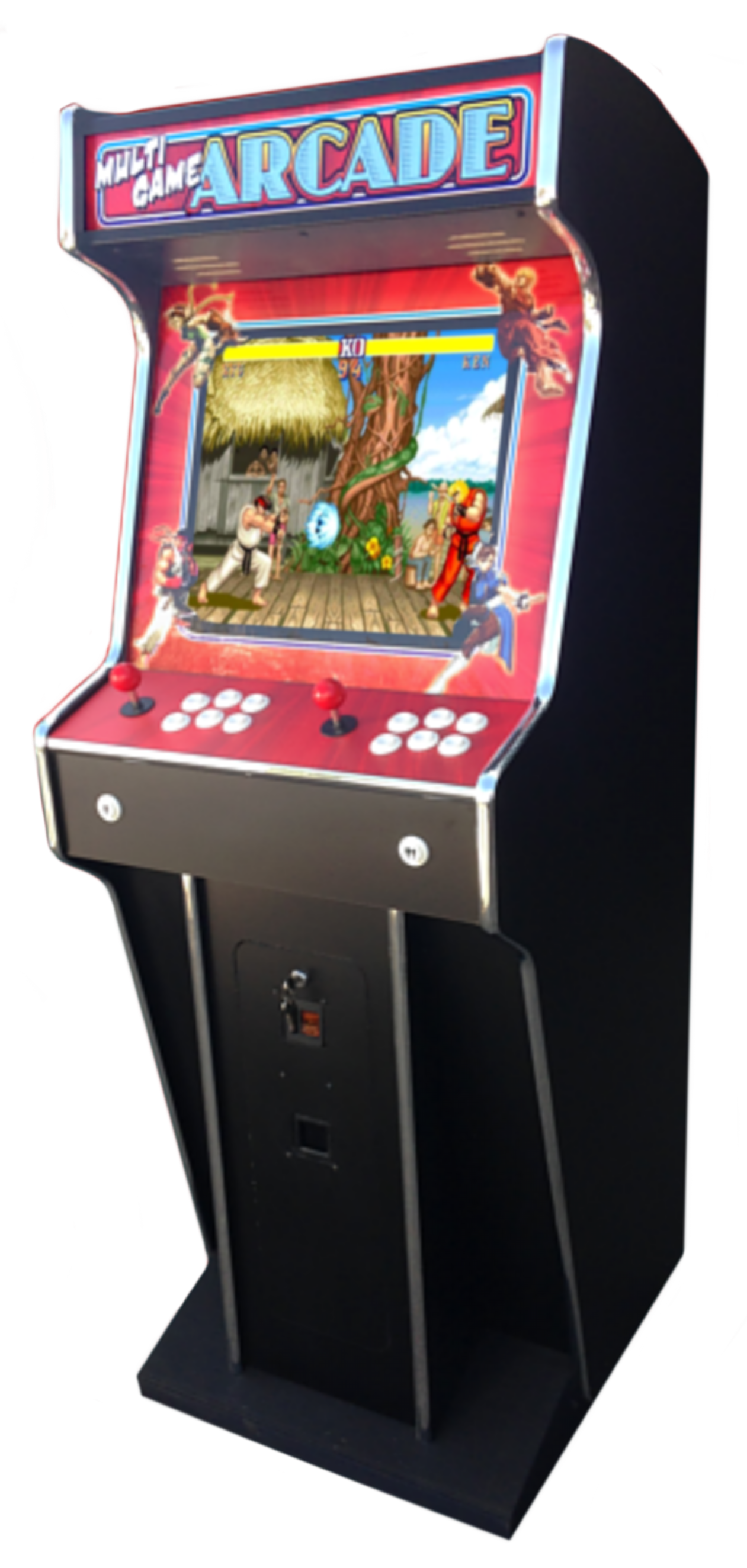 multi game arcade machine hire