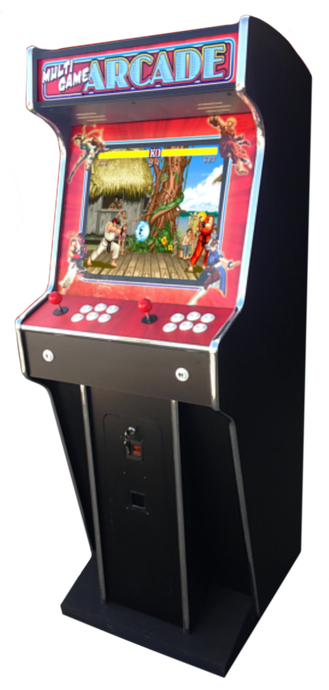 multi game arcade machine hire