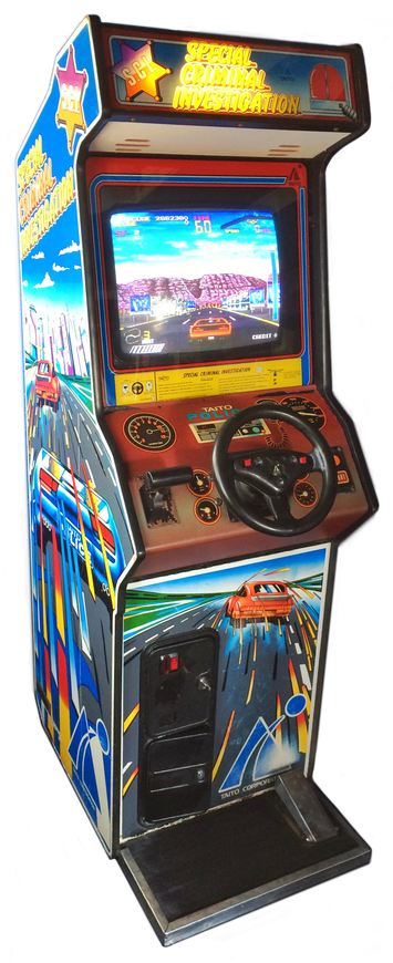 sci chase hq 2 arcade machine hire