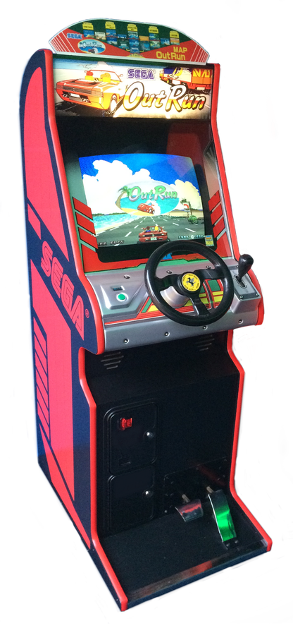 outrun arcade machine hire