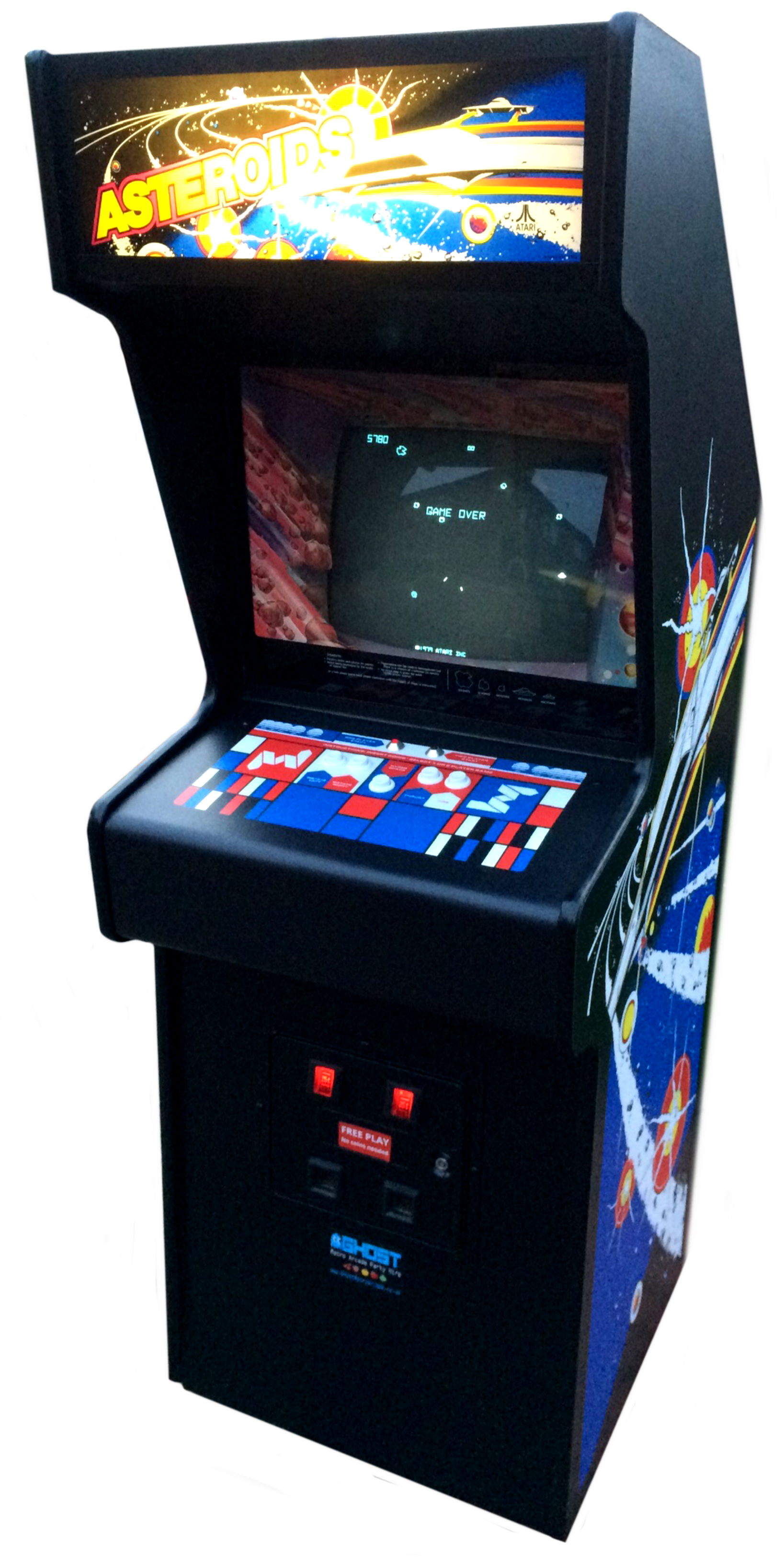 asteroids arcade machine hire