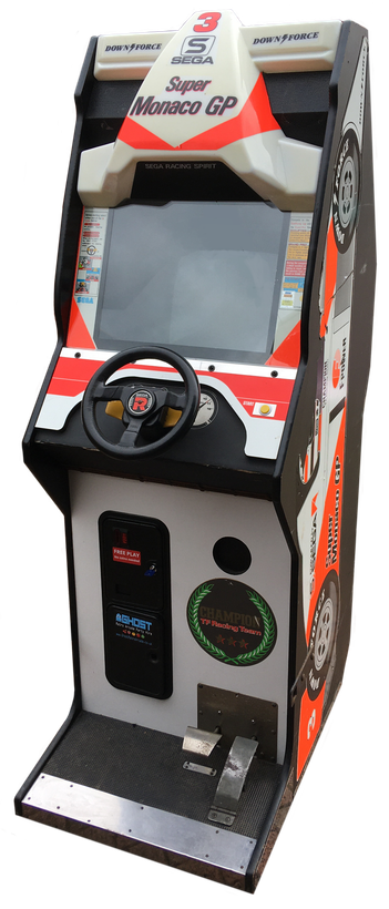 super monaco GP arcade machine hire
