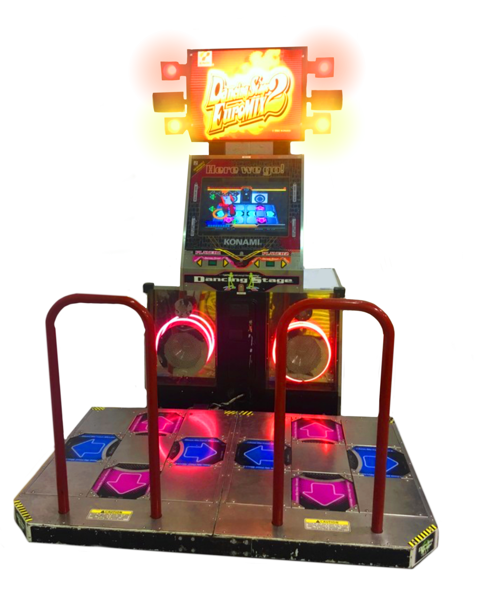 ddr dance dance revolution arcade machine hire