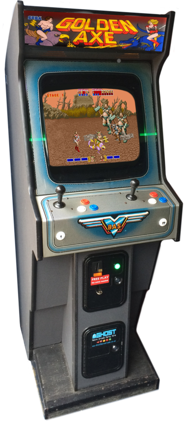 golden axe arcade machine hire