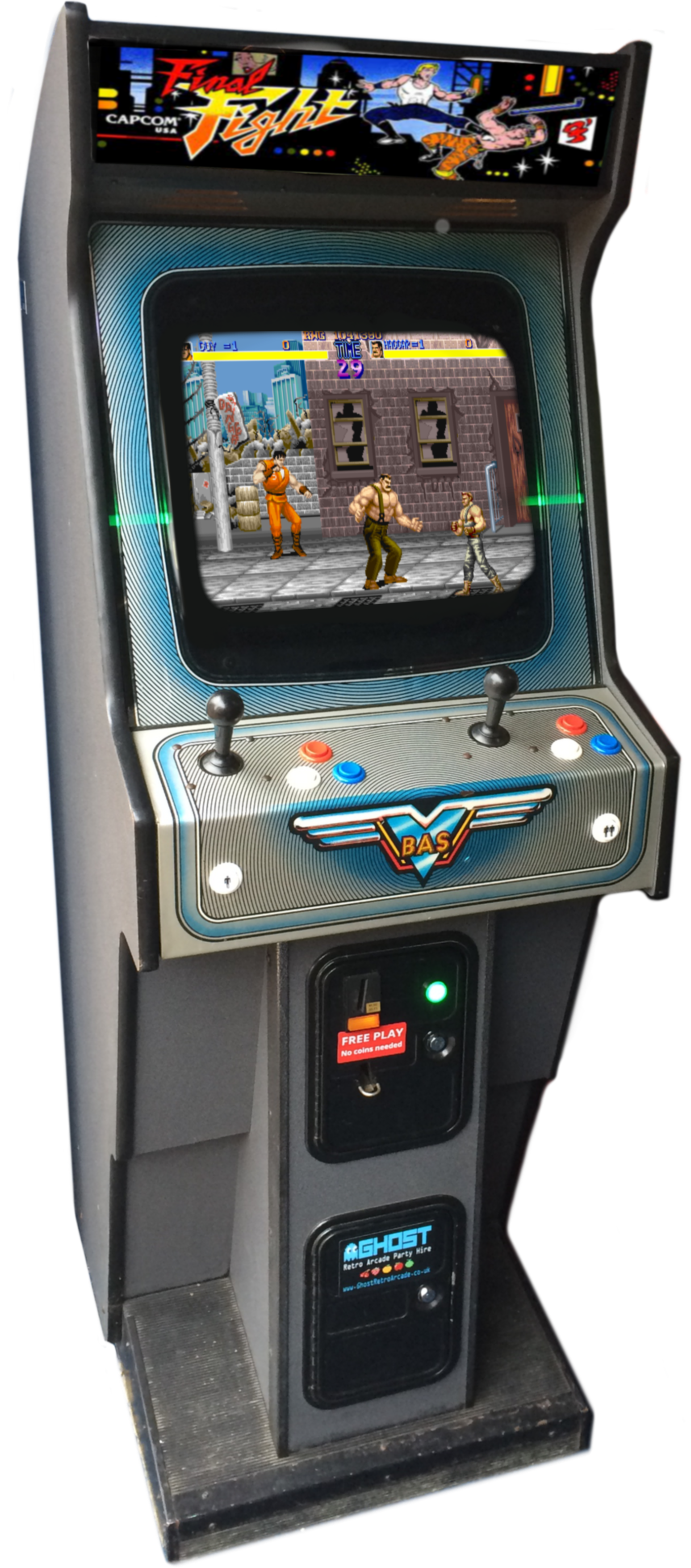 final fight arcade machine hire