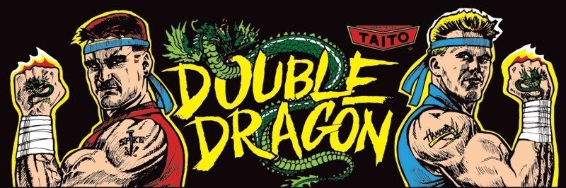double dragon arcade machine hire