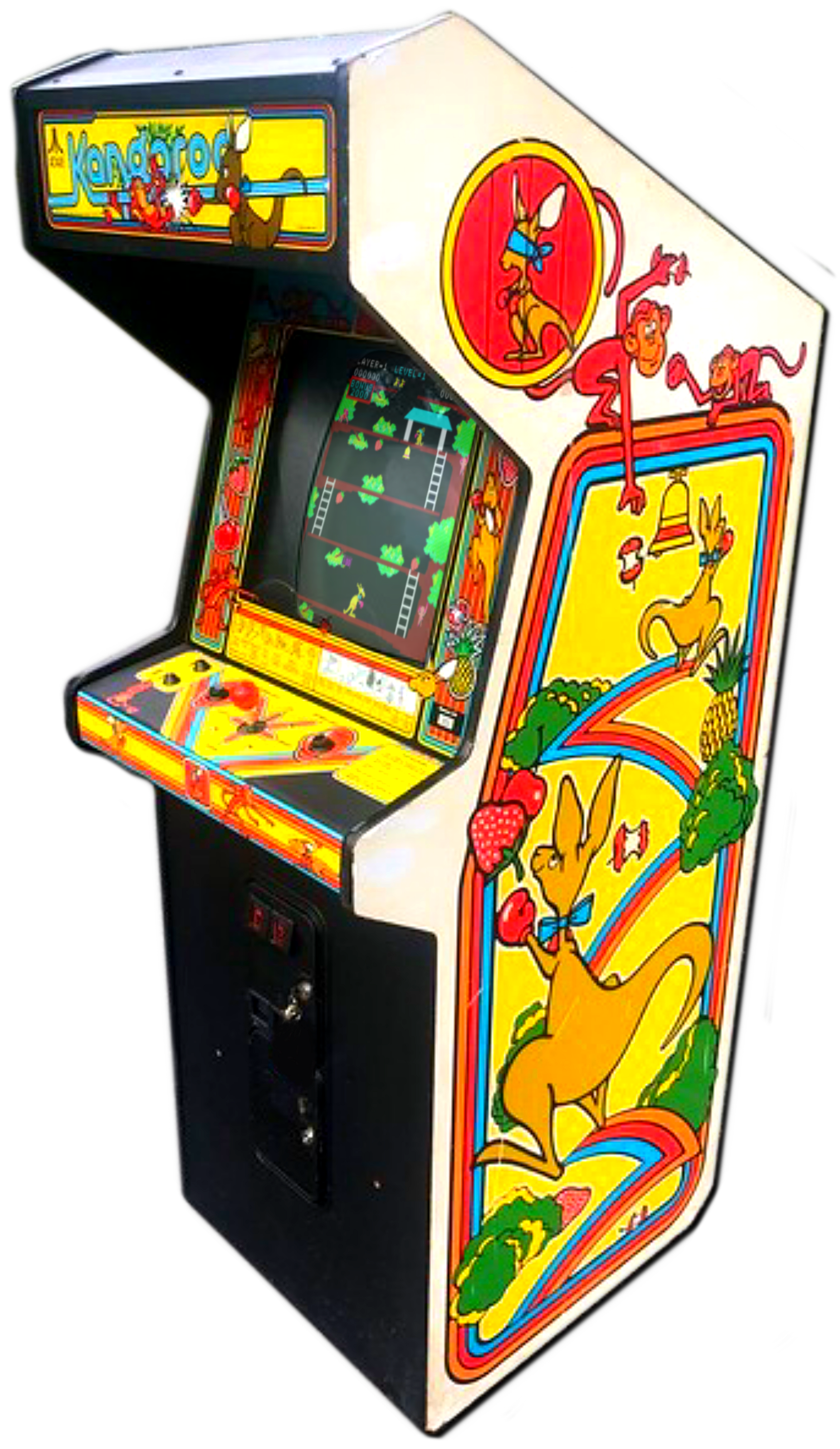 atari kangaroo arcade machine hire