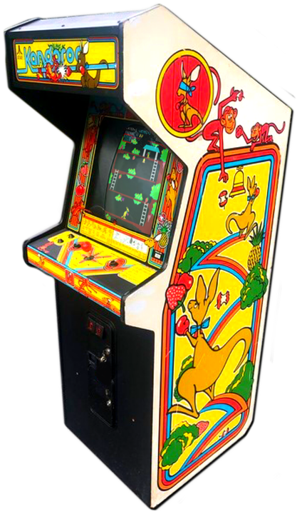 atari kangaroo arcade machine hire