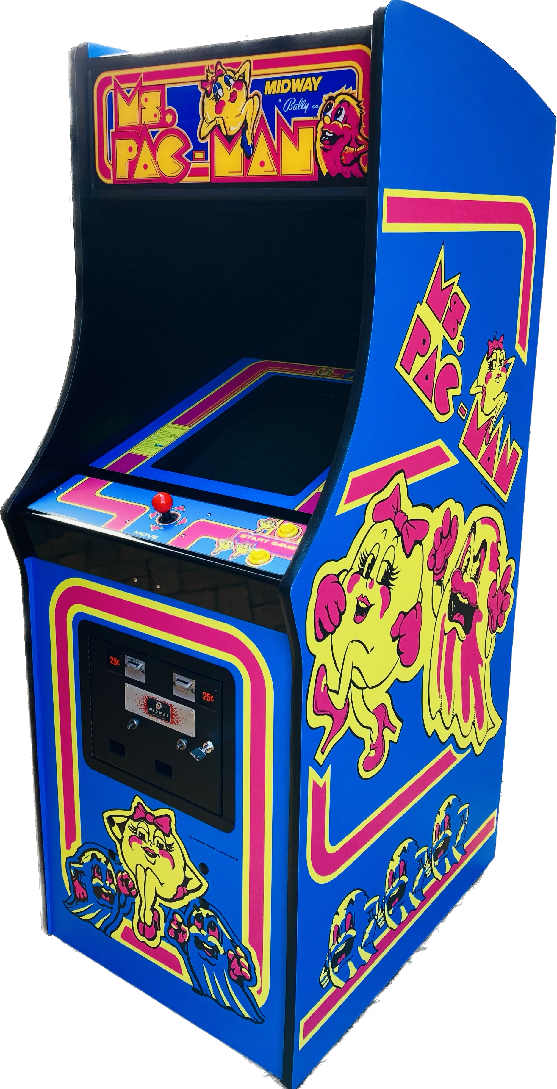 pac man arcade machine hire