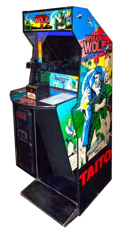operation wolf arcade machine hire