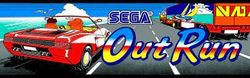 outrun arcade machine hire