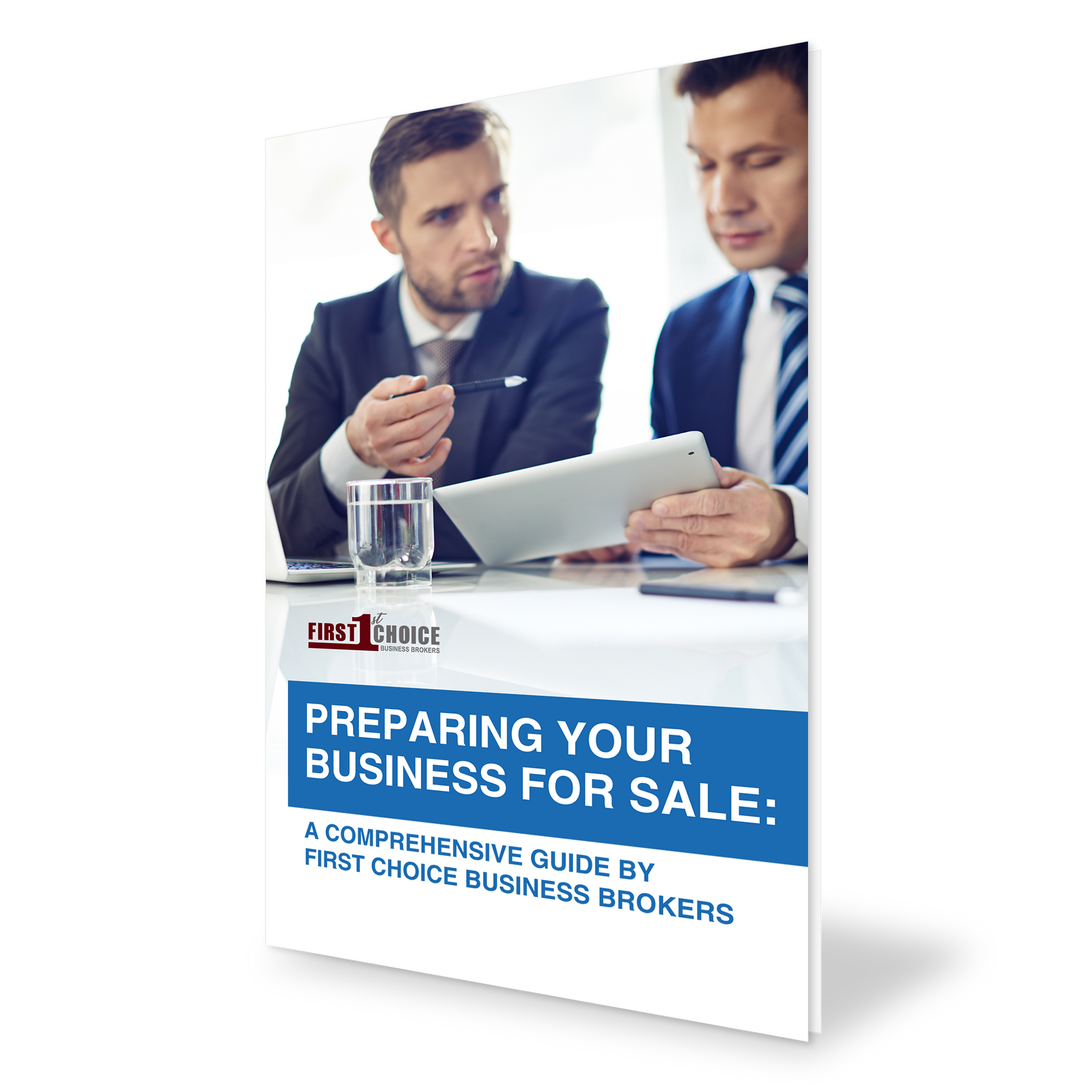 A book titled preparing your business for sale by fast choice business brokers