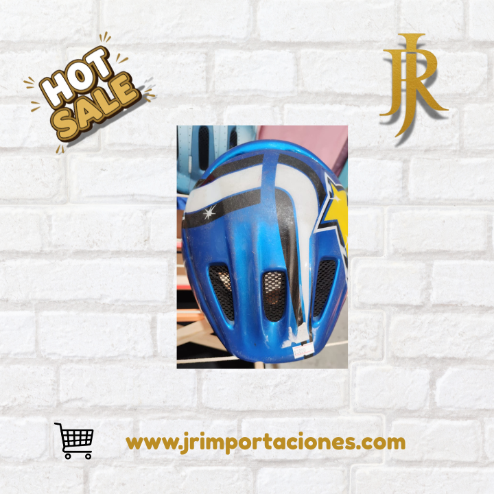 Casco de Ciclismo Infantil – Azul Diseños