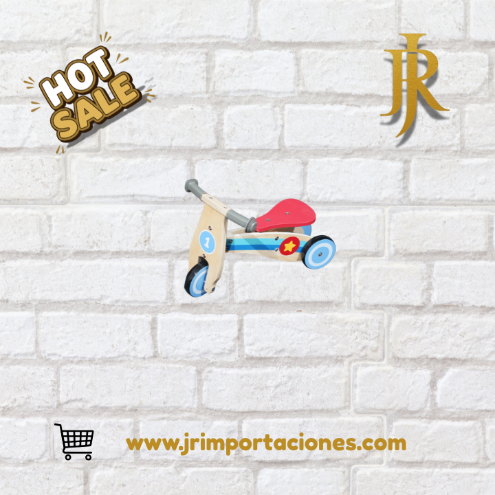 Bicicleta de Balance 3 Ruedas – Infantil