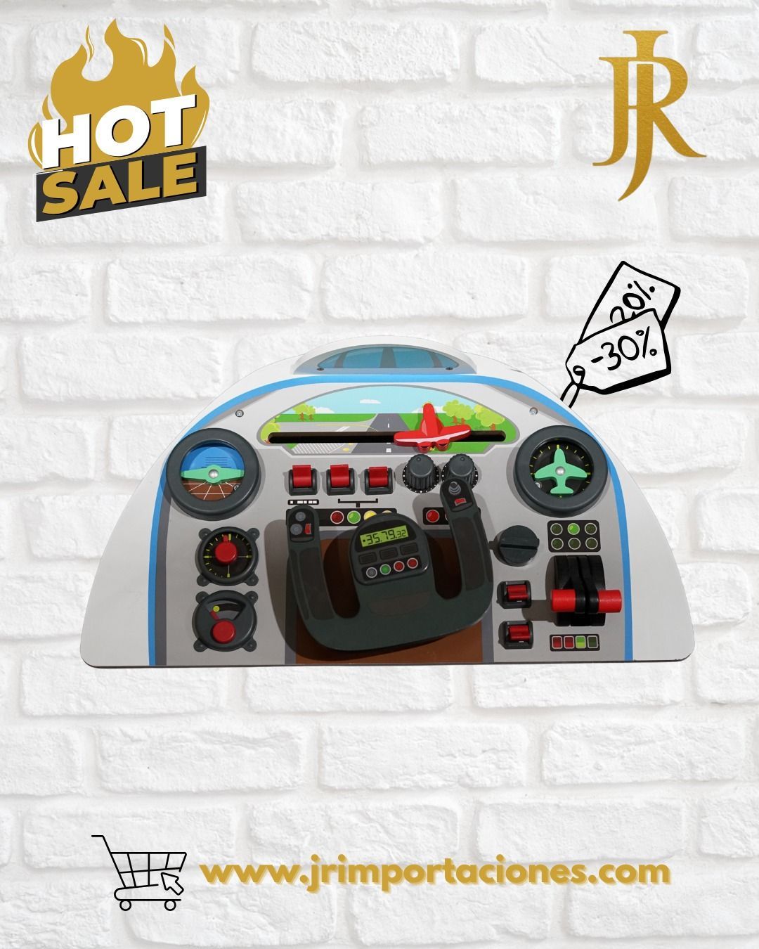 Cabina de Piloto Interactiva