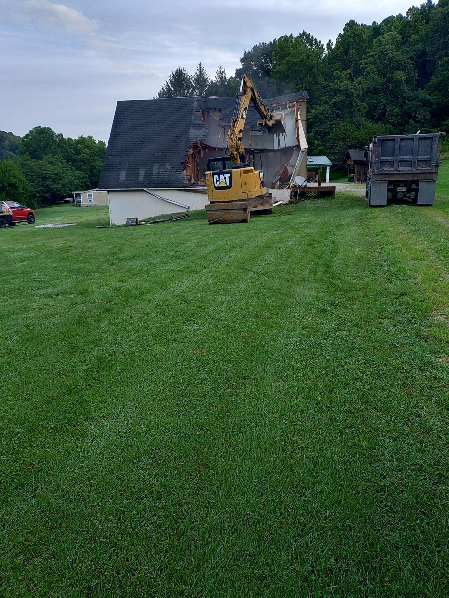 House Demolition in Bidwell, OH
