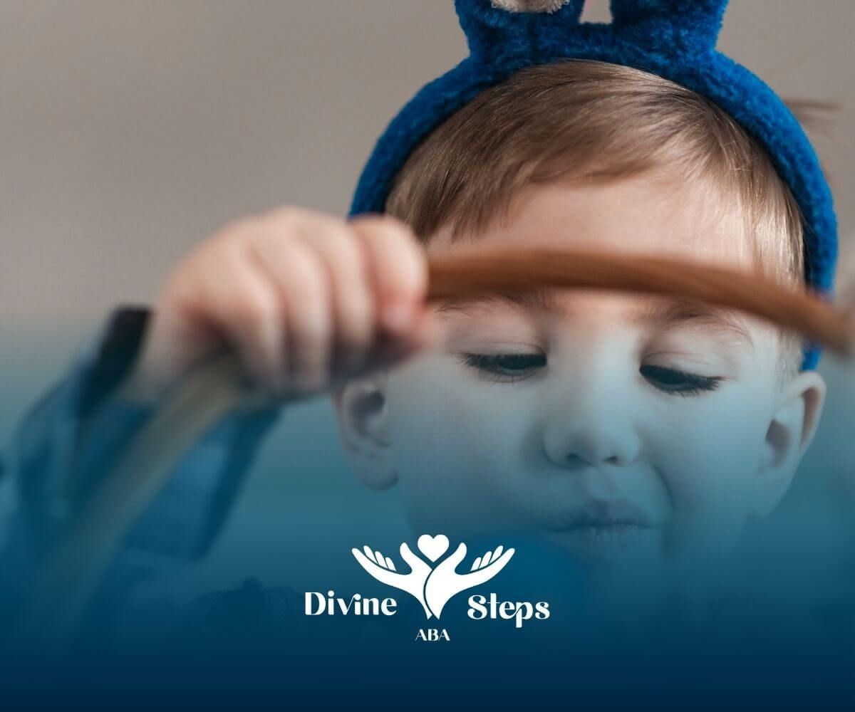 An autistic boy appearing overwhelmed by sensory input, illustrating overstimulation experiences