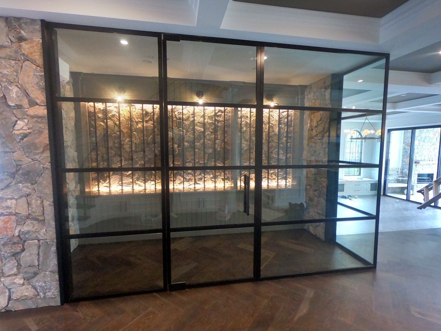 Glass Room Wine Cellar — Brisbane, QLD — Euroglass Australia