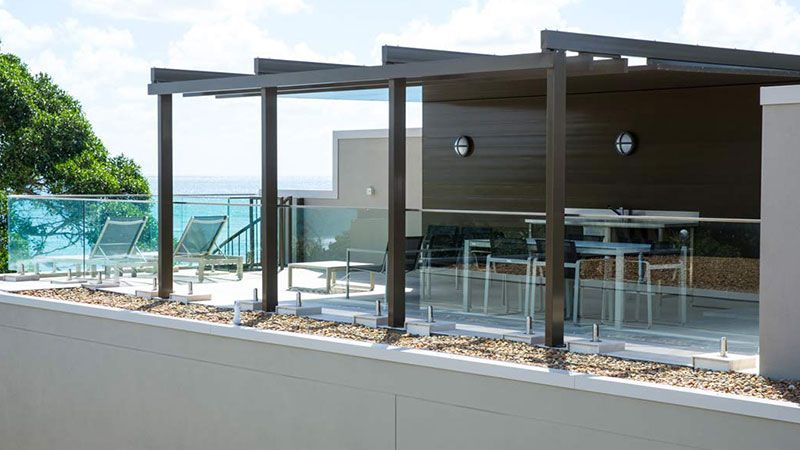 Rest House Glass Fence — Brisbane, QLD — Euroglass Australia