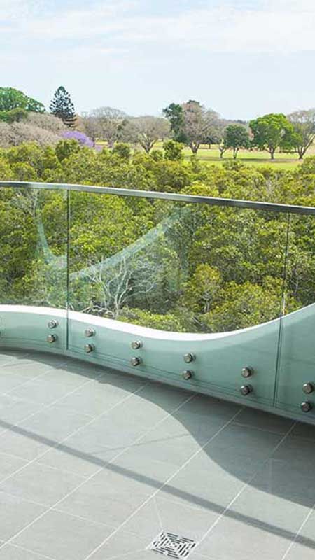 Fixed Pin System Balustrade — Brisbane, QLD — Euroglass Australia