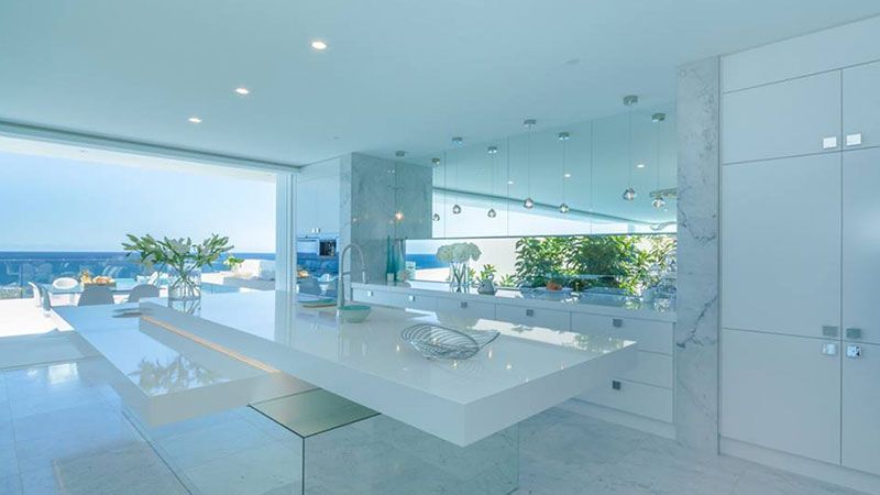 Porcelain Glass Splashback — Brisbane, QLD — Euroglass Australia