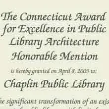 2003-Chaplin-Library-Award