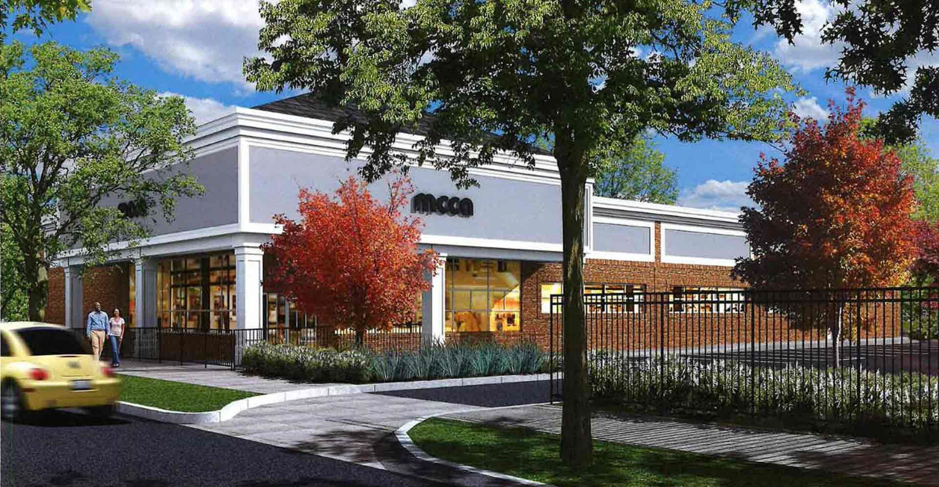 MCCA Whalley Ave exterior rendering