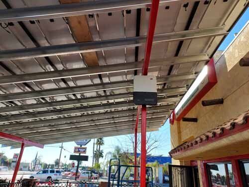 solar panel electrical box