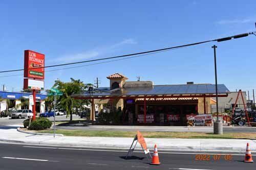 solar panels on ground